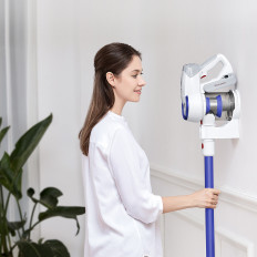 Viegls bezvadu putekļsūcējs JIMMY JV53 Lite 425W - balts zils