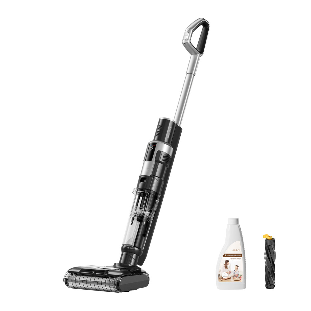 3in1 Wireless Vacuum Cleaner with Mop and Sauce JIMMY HW9 300W - black silver