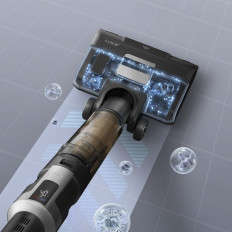 3v1 bezdrátový vysavač s mopem a omáčkou JIMMY HW9 300W - černá stříbra