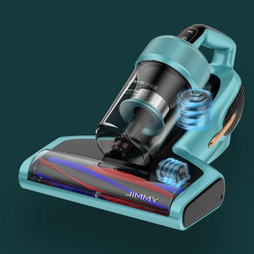Putekļu sūcējs alerģijas materdetēm. UV un ultraskaņas ērču sterilizācija JIMMY BX7 PRO 700W - Zils