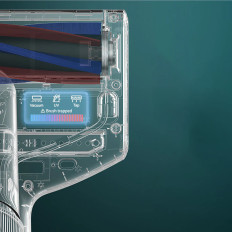 Putekļu sūcējs alerģijas materdetēm. UV un ultraskaņas ērču sterilizācija JIMMY BX7 PRO 700W - Zils