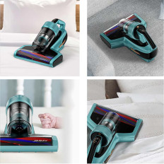 Putekļu sūcējs alerģijas materdetēm. UV un ultraskaņas ērču sterilizācija JIMMY BX7 PRO 700W - Zils
