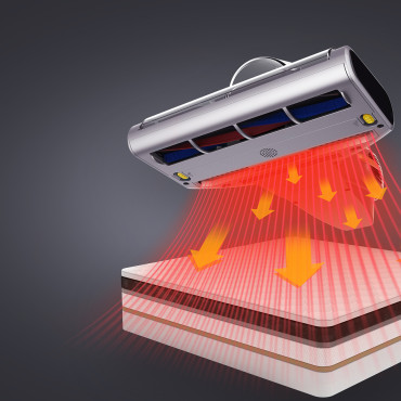 Putekļu sūcējs alerģijas materdetēm. UV un ultraskaņas ērču sterilizācija JIMMY BX7 PRO 700W - Gray