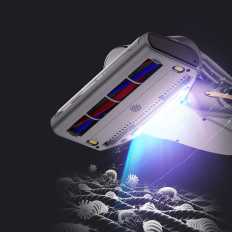 Pölynimuri allergiateknijoille. UV: n ja ultraäänien punkkien sterilointi JIMMY BX7 Pro 700W - harmaa