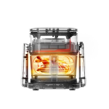 2Inl FRY-FAT POT OCH PAN JIMMY AF3 Air Fryer - Beige Black