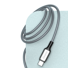 Kabeļu kabelis ātrai uzlādēšanai PD USB-C 100W 1m