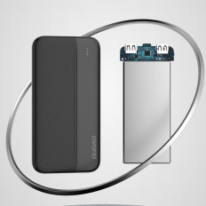 Powerbank 10000mAh 2x USB-A 5V 2A Valge