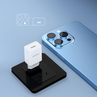 USB-A Carregador de Rede 2.1A + USB-A Cable - MicroUsb - Branco