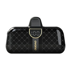 Mini PowerBank 5000mAh para teléfono USB-C 2x - Negro