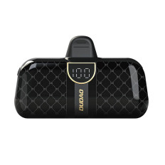 MINI POWERBANK 5000MAH στο iPhone Lightning και USB-C - Μαύρο