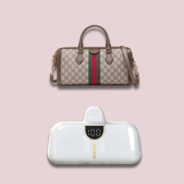 Mini Powerbank 5000mAh a su rayo de iPhone y USB-C - White