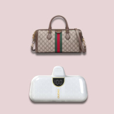 Mini PowerBank 5000mAh iPhone-salamalle ja USB-C - valkoinen