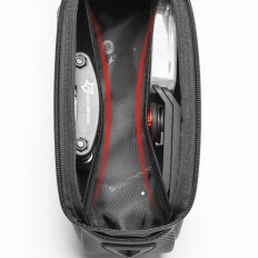 Bicicleta SAKWA para marco pancern con bolsillo para navegación telefónica 1.7L - Negro