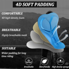 Bicicleta Bicicleta Shorts Caixinhas Curtas com uma inserção XL - Preto