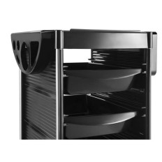 Parrucchiere mobile su ruote con cassetti Pysas 5 cassetti