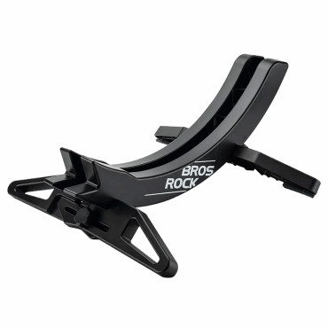 Velosipēdu stāv zem riepas ar platumu regulējams 3 - 8 cm - melns