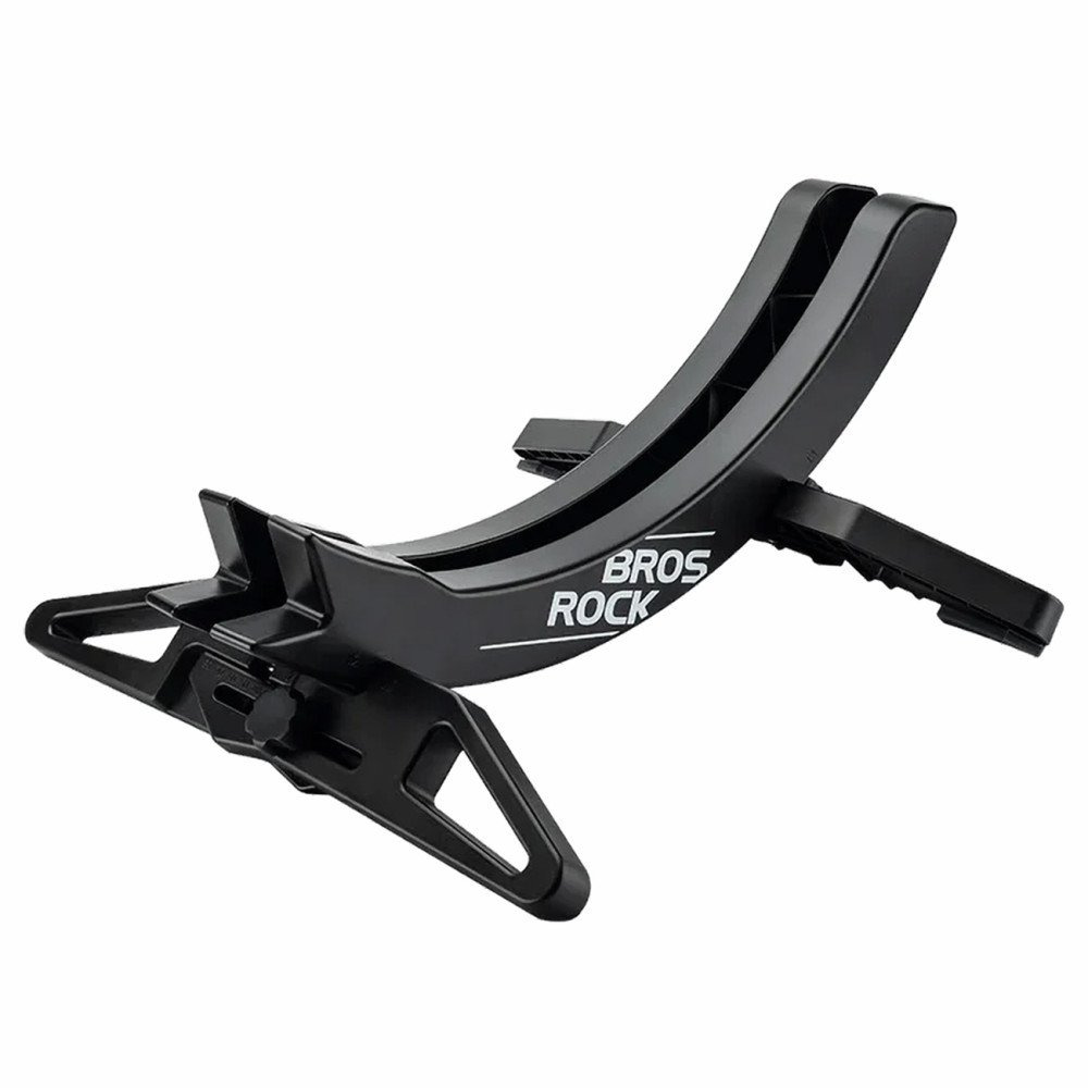 Velosipēdu stāv zem riepas ar platumu regulējams 3 - 8 cm - melns