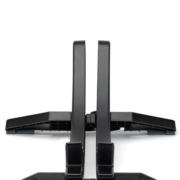 Fahrrad stehen unter dem Reifenrad mit einer Breite einstellbar 3 - 8 cm - schwarz