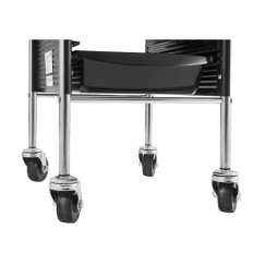 Parrucchiere mobile su ruote con cassetti Pysas 5 cassetti