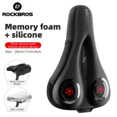 Deksel for Saddle Gel Foam + Raincoat - Svart og Rød