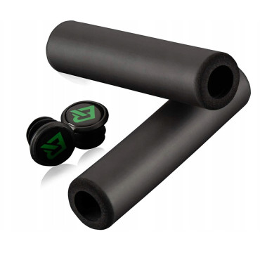 Gripy Holders kolesa s silikonskim peno sredo. 22mm - črna