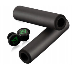 Porte-vélos imprimés avec mousse de silicone mer. 22mm - Noir