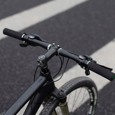 Gripy cykelhållare med silikonskum ons. 22mm - svart