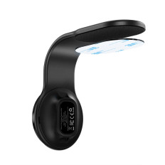 Suporte do carro do cockpit para o telefone com carregador de indução 15w magsafe - preto