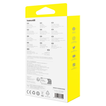 Flash kabelis 2 USB-A - USB-C 100W 2m - melns