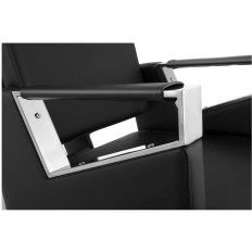 Washing washbasin with hairdressing chair Physa Black Sorrent