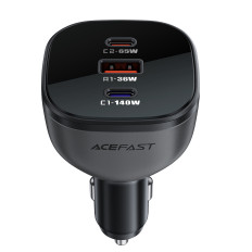 Autoladegerät B14 165W 2x USB-C 1x USB-A - Schwarz
