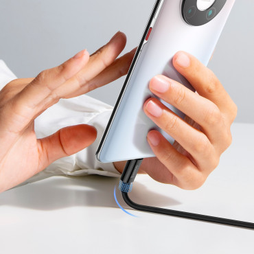 Kabel Superior Series USB-A - USB-C 100W na Huawei Cti 1.5m - černá