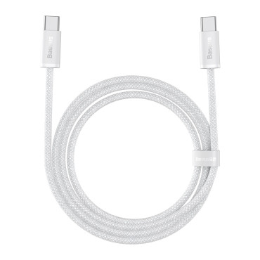 Serie dinámica de cable USB-C - USB-C 100W 1M - BLANCO