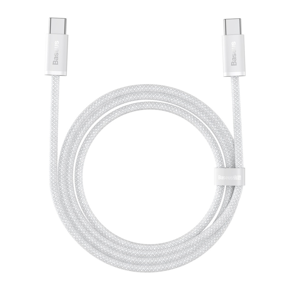 Kabelinė DYNAMIC serija USB-C - USB-C 100W 1M - balta