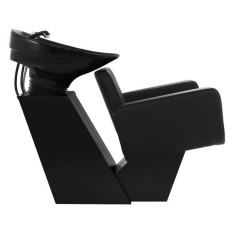 Lavandino con poltrona per parrucchiere Physa Termico nero