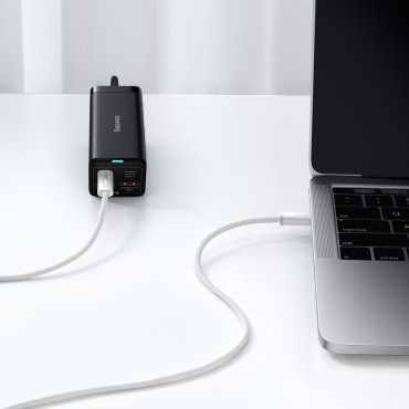 Kabelinė DYNAMIC serija USB-C - USB-C 100W 1M - balta
