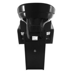 Lavabo de coiffure avec fauteuil Physa TERMOLI noir
