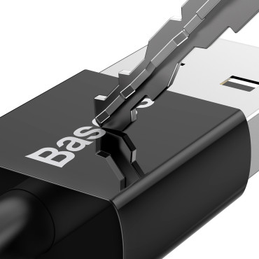 Kabelski vrh USB-A kabel - Micro USB 2A 2M - črna