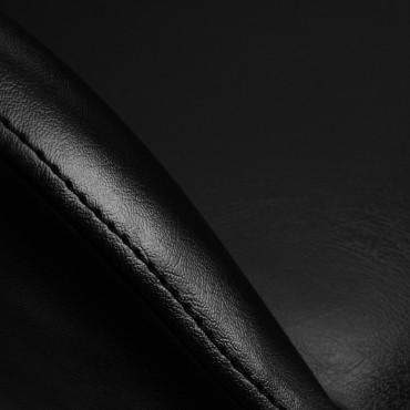 GABBIANO HAIRDRESSING CHAIR LIMA BLACK — close-up of the armrest