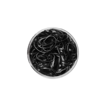 HAIR RUBBER BANDS - SVARTA — ovansida