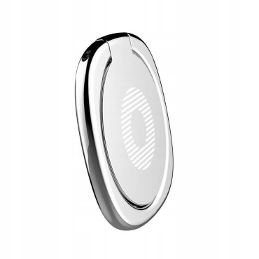 Magnetische handgreep voor de Phyvity Ring-telefoon met standaardfunctie - Zilver