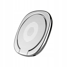 Poignée magnétique pour le téléphone à anneau de phyvity avec fonction de support - argent