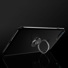 Magnetni ročaj za Phyvidy Ring Telefon s funkcijo stojala - srebro