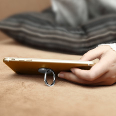 Magnetni ročaj za Phyvidy Ring Telefon s funkcijo stojala - srebro