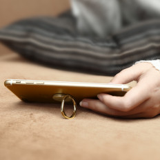 Magnetni ročaj za telefon na prstom profesionalca s stojalo - zlato funkcijo