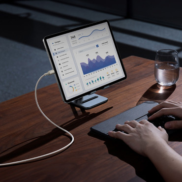 Tungsten Gull USB-C Kabelkabel - USB-C 100W 1M - Gull