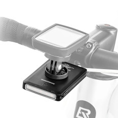 2V1 Predné bicykel svetlo 150lm pod meračom s Powerbank 5000Mah IPX6 - čierna