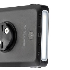 2in1 spredaj kolesarska svetloba 150lm pod meter z PowerBank 5000Mah IPX6 - črna