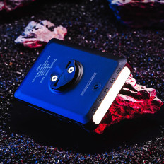 2In1 priekšējais velosipēdu lukturis 150lm zem skaitītāja ar PowerBank 5000mah IPX6 - melns