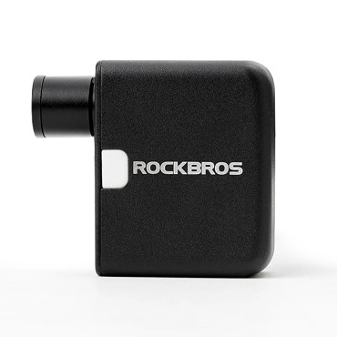 Mini elektriskā velosipēdu sūknis Schrader Presta 6.9BAR 100PSI - melns